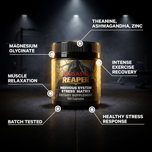 REAPER NERVOUS SYSTEM STRESS MATRIX 100 Capsules