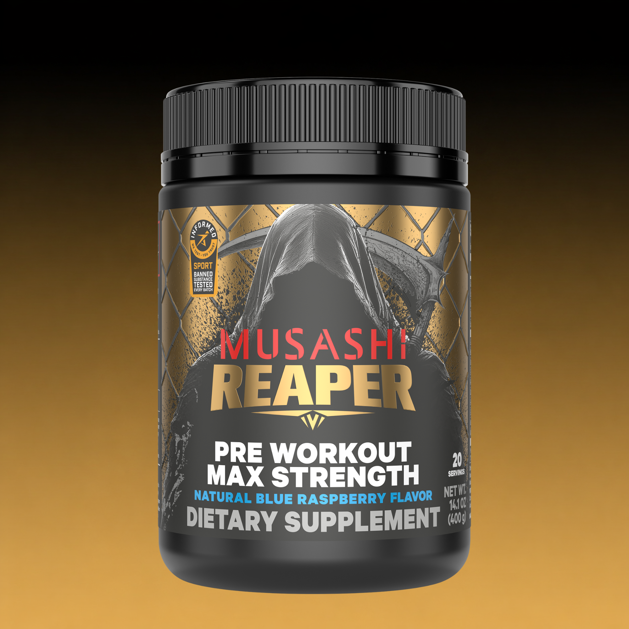 Musashi Pre Workout Max Strength 